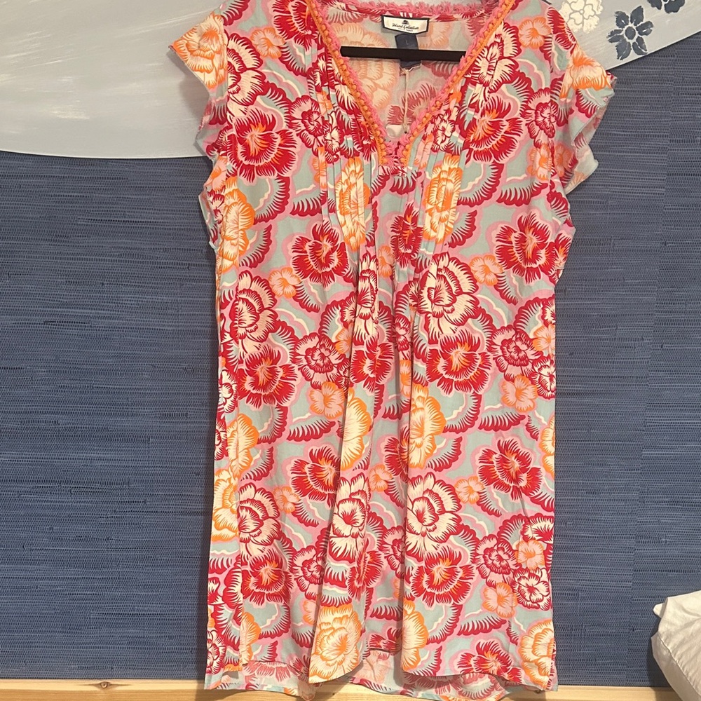 Floral V-Neck Dress